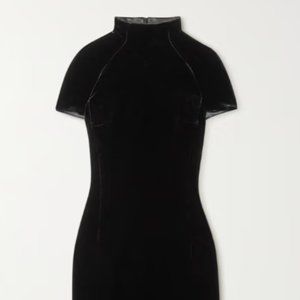 Rasario Black Mini Dress